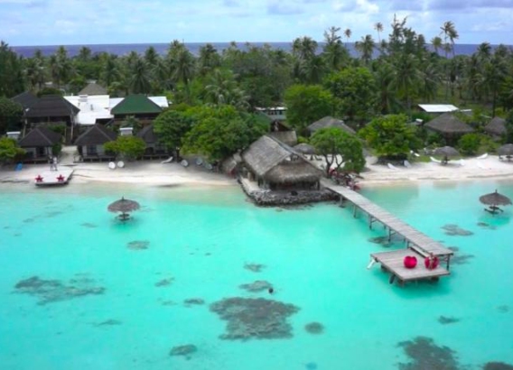 Hoteles en Polinesia - Pensión Havaiki Beach